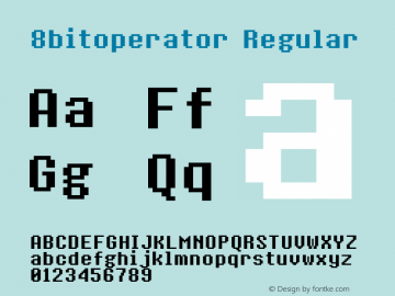 8bitoperator Regular Version 1.11 - 5/18/2013图片样张