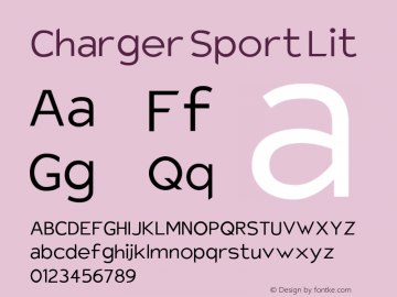 Charger Sport Lit Version 1.1图片样张
