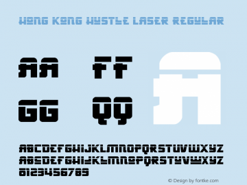 Hong Kong Hustle Laser Regular Version 1.0; 2013图片样张