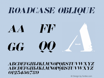 Roadcase Oblique Rev. 003.000图片样张