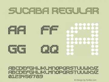 Sucaba Regular 001.000 Font Sample