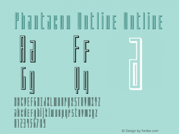 Phantacon Outline Outline Version 1.0; 2016图片样张