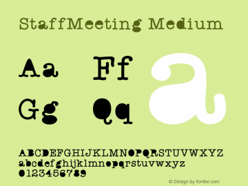 StaffMeeting Medium Version 001.000图片样张