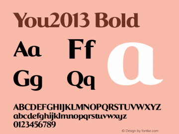 You2013 Bold Version 2.006图片样张