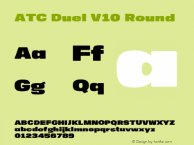 ATC Duel V10 Round Version 1.100; 2016图片样张