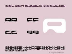 Golden Girdle Regular OTF 3.000;PS 001.001;Core 1.0.29图片样张