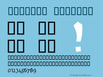 Rochele Regular 8th Sivan 5760 Font Sample