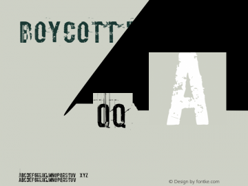 Boycott Regular Boycott Version 1.00图片样张