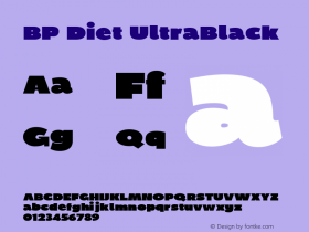 BP Diet UltraBlack Version 001.000图片样张