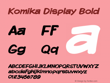 Komika Display Font Komika Display Bold Font Komikadisplay Bold Font Komika Display Bold 2 0 Font Ttf Font Uncategorized Font Fontke Com