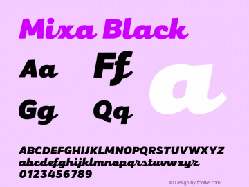 Mixa Black Version 1.000图片样张