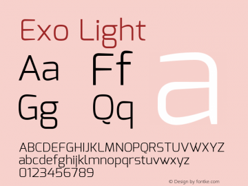 Exo Light Version 1.00图片样张
