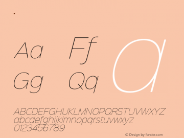 .  Sinkin Sans (version 1.0)  by Keith Bates   •   © 2014   www.k-type.com Font Sample