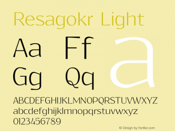 Resagokr Light Version 0.95图片样张