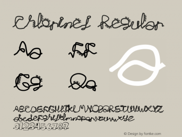 Chlorinej Regular Version 1.0 Font Sample