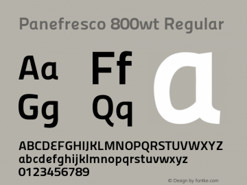 Panefresco 800wt Regular Version 1.001图片样张