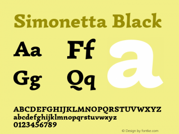 Simonetta Black Version 1.002图片样张