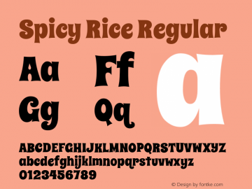 Spicy Rice Regular Version 1.000图片样张