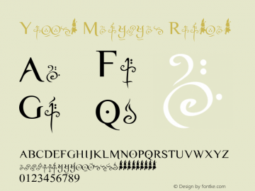 Yellow Magician Regular Version 1.0 Font Sample