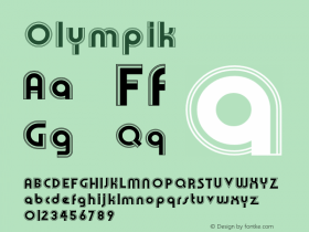 Olympik ☞ 1.000;com.myfonts.easy.northernblock.olympik.regular.wfkit2.version.3oi7图片样张