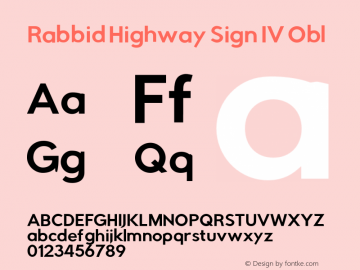 Rabbid Highway Sign IV Obl Version 0.277图片样张
