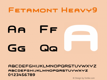Fetamont Heavy9 Version 1.5图片样张