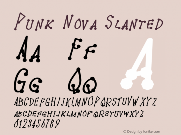 Punk Nova Slanted Version 001.003图片样张