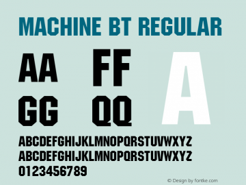 Machine BT Regular mfgpctt-v1.58 Thursday, March 4, 1993 1:10:15 pm (EST)图片样张