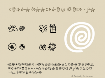 HelloDoodles Medium Version 001.000图片样张