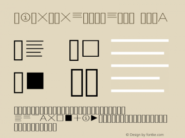 Minetweb-Symbols Bold Version 0.000;PS 0.0;hotconv 1.0.70;makeotf.lib2.5.58329 Font Sample