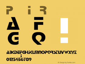 Pelnic Regular Converted from C:\TTFONTS\Pelnic.TF1 by ALLTYPE Font Sample