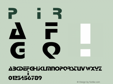 Pelnic Regular Converted from C:\TTFONTS\Pelnic.TF1 by ALLTYPE Font Sample