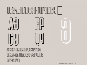 LosAlamosProTrinity ☞ Version 1.000;com.myfonts.easy.redrooster.los-alamos.trinity.wfkit2.version.31Gm Font Sample