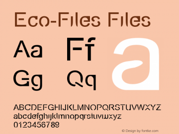 Eco-Files Files Version 2图片样张