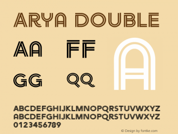 Arya Double Version 1.00图片样张