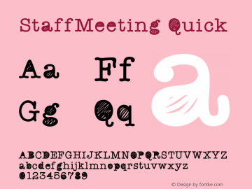 StaffMeeting Quick Version 001.000图片样张