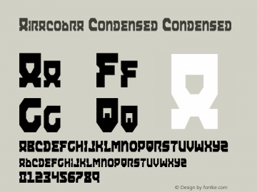 Airacobra Condensed Condensed 001.000图片样张