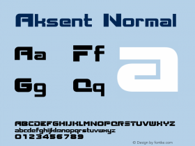 Aksent Normal 001.001图片样张