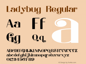 Ladybug Regular Weatherly Systems, Inc.  6/12/95图片样张