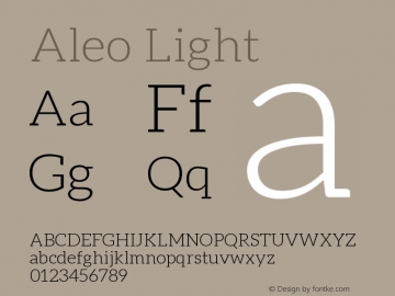 Aleo Light Version 1.1图片样张