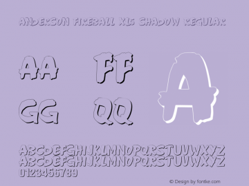 Anderson Fireball XL5 Shadow Regular 1.00 May 1, 2006图片样张