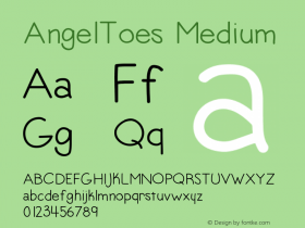 AngelToes Medium Version 001.000图片样张