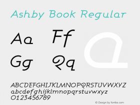 Ashby Book Regular 1.0图片样张