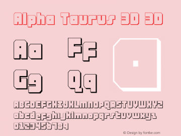 Alpha Taurus 3D 3D 001.000图片样张