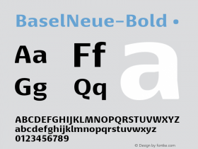 BaselNeue-Bold ☞ Version 1.000 2014 initial release; ttfautohint (v1.1) -l 8 -r 50 -G 200 -x 14 -D latn -f none -w G;com.myfonts.easy.isaco.basel-neue.bold.wfkit2.version.4hMa图片样张