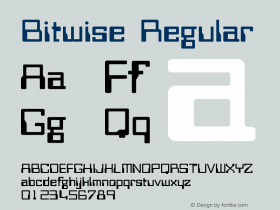 Bitwise Regular Version 1.03图片样张