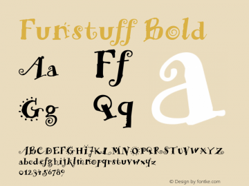 Funstuff Bold The WSI-Fonts Professional Collection图片样张
