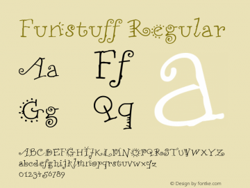 Funstuff Regular The WSI-Fonts Professional Collection图片样张