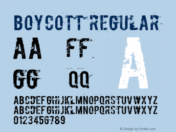 Boycott Regular Boycott Version 1.00图片样张