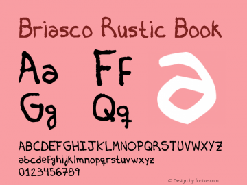 Briasco Rustic Book Version 1.00 October 23, 201图片样张